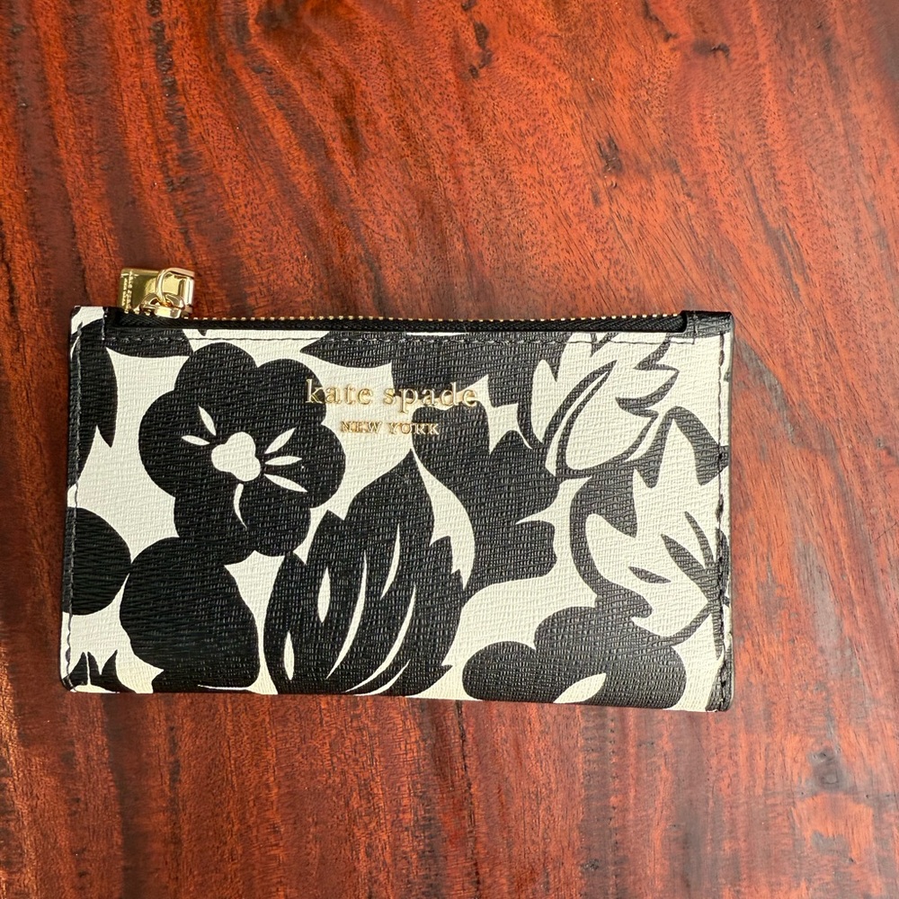 Kate Spade Morgan Floral Slim Bifold Wallet